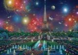 Puzzle Schmidt 1000 Alexander Chen: Fireworks at the Eiffel Tower