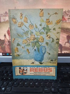 Rebus, revistă bilunară de divertisment, nr. 20 (728) anul 31, 15 oct. 1987 049 foto