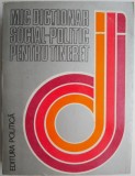 Mic Dictionar Social-Politic Tineret - Dan Cucu - Carte Filosofie