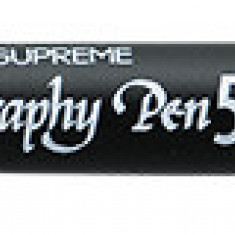 Marker Artline Supreme Calligraphy, Varf Tesit Din Fetru 5.0mm - Negru