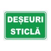 Indicator informare Deșeuri Sticlă