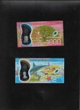 Set Costa Rica 1000 + 2000 colones polimer unc