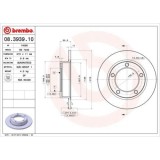 Set discuri frana Lada/Avtowaz Niva Closed Off-Road Vehicle (2121, 1.6, 1.7 LPG, 1600, 1600 4x4, 1700 i, 1700 1 4x4, 1700 1 4x4 (21213, 21214), 1900