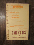 Eminescu și clasicismul greco-latin