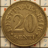 Estonia 20 senti 1935 - km 17 - A005, Europa