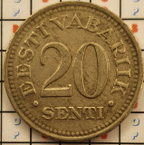 Estonia 20 senti 1935 - km 17 - A005