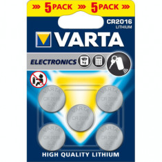 Set Baterii profesionale Varta CR2016 6016 Con?inutul pachetului 1x Blister foto