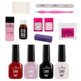 Kit Oja Semipermanenta SensoPRO Milano One Step 7ml fara Lampa UV Timeless Grace