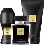 Cumpara ieftin Set Little Black Ea (parfum 50,lotiune 150,roll-on 50), Avon