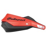 Set protectii maini (hand guard) aluminiu adventure/enduro Polisport Trail Blazer &ndash; culoare: rosu/negru