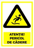 Indicator pentru pericol de cadere