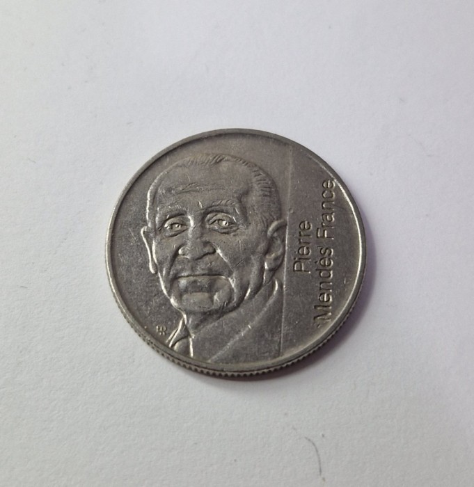 Monedă 5 Francs 1992