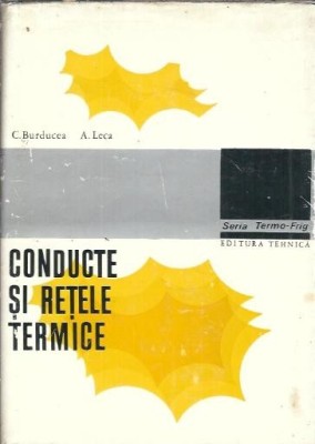 Conducte si retele termice - C. Burducea foto