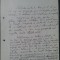 AUREL RAU document olograf catre Uniunea Scriitorlior