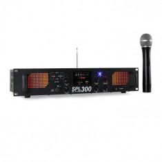 Skytec SPL 300VHF PA amplificator USB SD MP3 radio de 300W foto