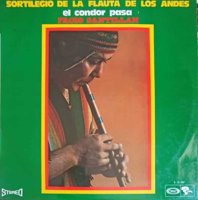 Disc vinil, LP. Sortilegio De La Flauta De Los Andes, Vol. 2-Facio Santillan-242119
