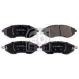 Set placute frana disc Chevrolet Aveo Kalos; Daewoo Kalos Motor 1.2, 1.2 LPG, 1.4, 1.4 16V, 1.4 CNG, 1.5, 1.6, parte montare punte fata, lungime