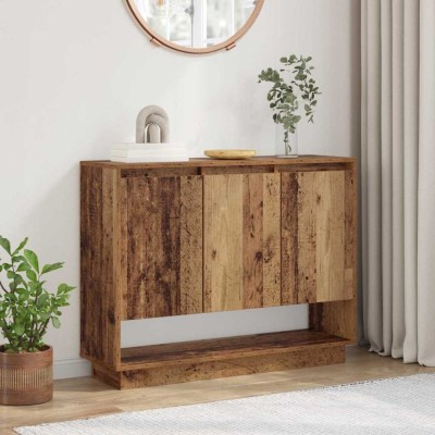 vidaXL Bufet Lemn vechi 97 x 29 x 75 cm Lemn compozit foto