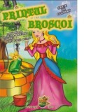 Printul broscoi - carte de colorat - Fratii Grimm