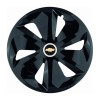 Set 4 Capace Roti Roco Negru R16, pentru Chevrolet, Autohelix MSA