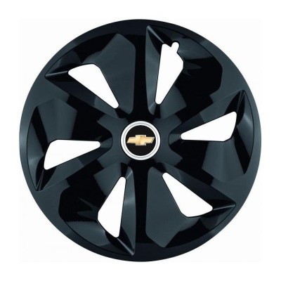 Set 4 Capace Roti Roco Negru R16, pentru Chevrolet foto