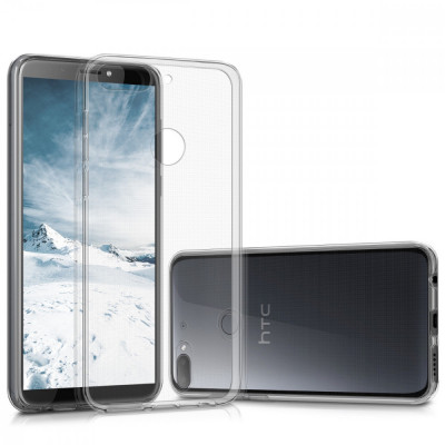 Husa pentru HTC Desire 12 Plus, Silicon, Transparent, 44791.03 foto