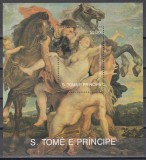 Sao Tome si Principe 1990 - 350 de ani de la moartea lui Rubens, Colita, MNH
