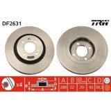 Set discuri frana Seat Cordoba (6k1, Cordoba Vario (6k5), Ibiza 2 (6k1), Toledo 1 (1l2); Vw Corrado (53i), Golf 2 (19e, Passat B3/B4 (3a2, Passat B3/