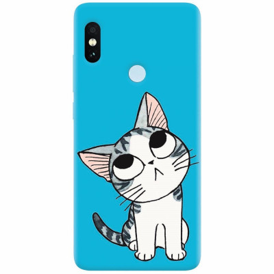 Husa silicon pentru Xiaomi Remdi Note 5 Pro, Cat Lovely Cartoon foto