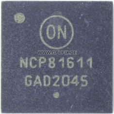 NCP81611 4/3/2/1 Multi-Phase Buck Controller