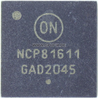 NCP81611 4/3/2/1 Multi-Phase Buck Controller foto