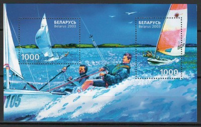 Belarus 2003 Mi 494/95 bl 32 MNH - Navigatie foto
