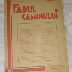 REVISTA FARUL CAMINULUI Anul II - Nr.5, OCTOMBRIE1934