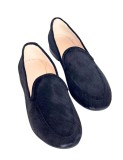 Mocasini dama din piele de ponei Black Jun