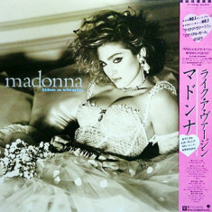 Vinil "Japan Press" Madonna – Like A Virgin (VG+)