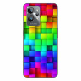 Husa Realme GT2 Pro 5G Silicon Gel Tpu Model Colorful Cubes