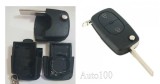 Carcasa telecomanda compatibila VW tip briceag cu 2 butoane