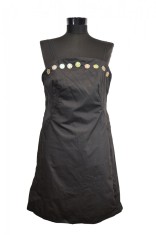 Rochie cu nasturi M-38 foto