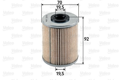 VALEO 587907 filtru combustibil foto