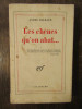 LES CHENES QU&#039;ON ABAT...-ANDRE MALRAUX