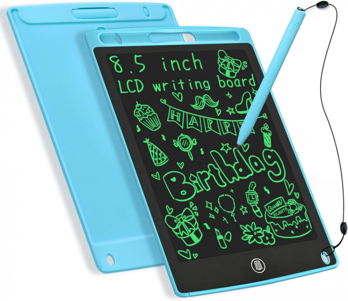 Placă de desen LCD YNGRAYS de 8,5 inchi, tabletă electronică de scris cu Doodle