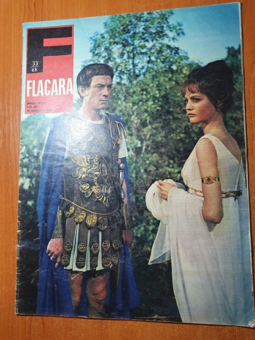 flacara 10 august 1968-regizorul david esrig,art. si foto minerii valea jiului