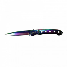 Briceag lama stilet, Wild Rainbow,automat, 23 cm foto