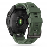 Curea Tech-Protect Iconband pentru Garmin Fenix 3/5X/3Hr/5X Plus/6X/6X Pro/7X Army Verde