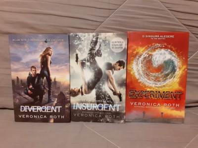 DIVERGENT/INSURGENT/EXPERIMENT-VERONICA ROTH (3 VOL) foto