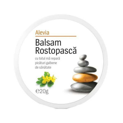 Balsam Rostopasca 20 grame Alevia foto