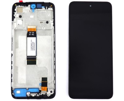Display Xiaomi Redmi 12 4G cu Rama Black Negru foto