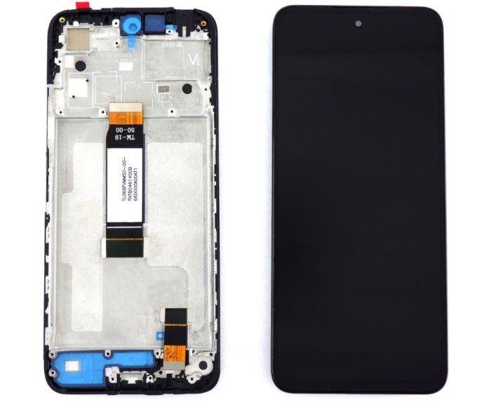 Display Xiaomi Redmi 12 4G cu Rama Black Negru