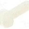 Surub M3, poliamida, lungime 10mm, cap rotund, pas filet 0.5, DREMEC - 8G204M3X10