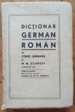 Dictionar german-roman - Const. Saineanu si M. W. Schroff